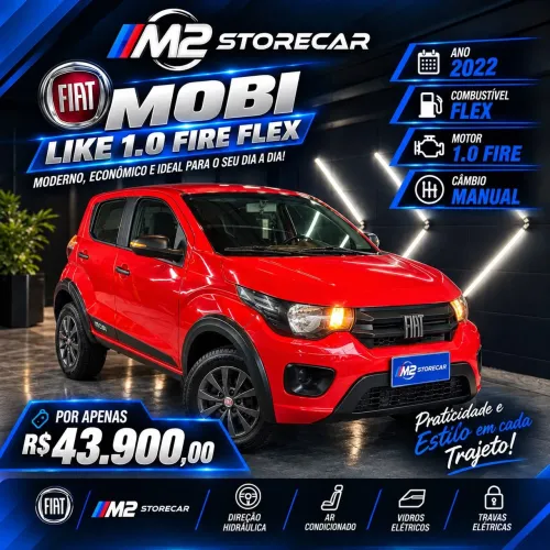 Fiat Mobi Like 1.0 Fire Flex 5P. 2022