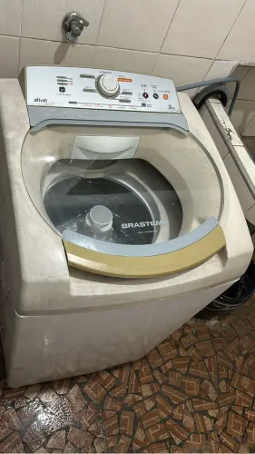 Máquina lavar Brastemp 9kilos funcionando 