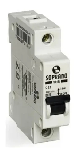 DISJUNTOR UNIPOLAR 20A (SOPRANO)