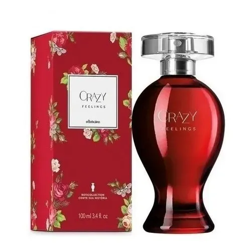 Perfume Crazy Feelings O Boticário 100ml
