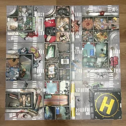 Tiles Set - Zombicide Rue Morgue