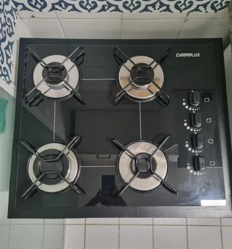 Cooktop 4 bocas Chamalux com Móvel