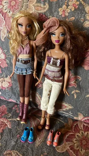 Raras! Duas Bonecas My Scene Kennedy E Madison Impecáveis + Acessórios