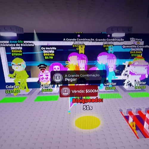 Vende-se personagens de jogo: roubei um brainhot midia digital jogos Roblox