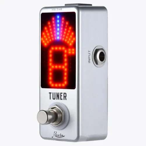 Pedal Tunner Afinador Guitarra, Violão e Baixo