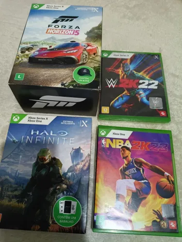 Lote 4 jogos Xbox One Series X