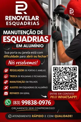 Manutenção/ serralheria em geral/portões