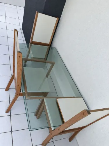Mesa c/ 4 cadeiras (LEIA O ANÚNCIO)