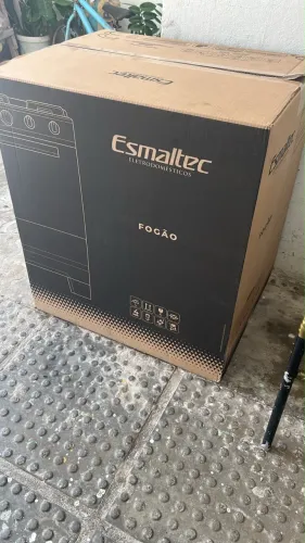 Fogão esmaltec lacrado 