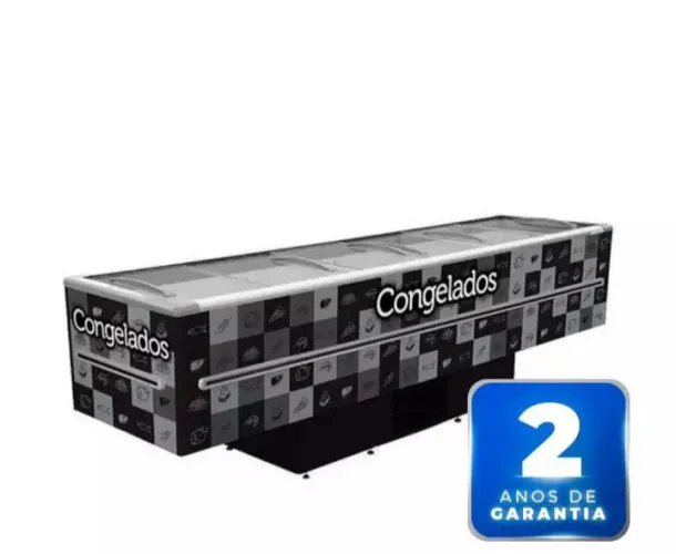 NZ. Ilha de congelados 3,00x1,00