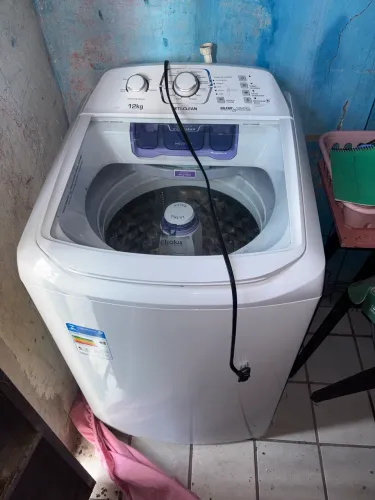 Máquina de Lavar Electrolux 12kg Jet&Clean - Excelente Estado