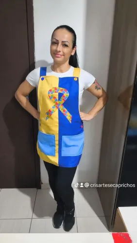 Jaleco escolar educação infantil