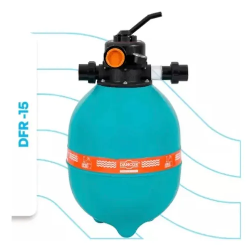 Filtro de areia para piscinas de 56.000litros DFR-15 Dancor