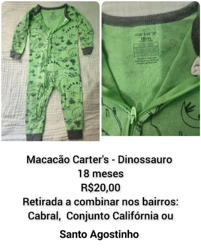 Macacão Carter's