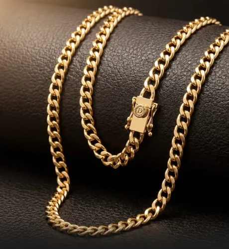 Corrente Grumet Tradicional em Ouro 18k 750