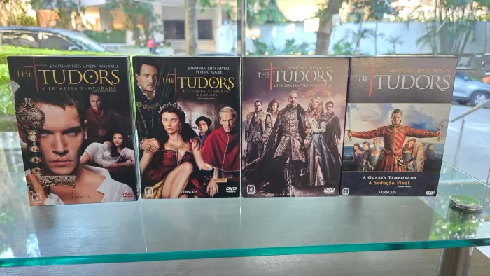 DVDs the tudors coleção completa aceito proposta