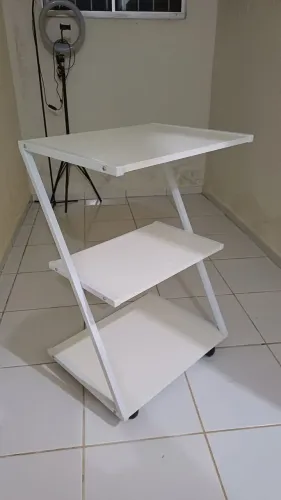 Carrinho auxiliar salão de beleza estética manicure