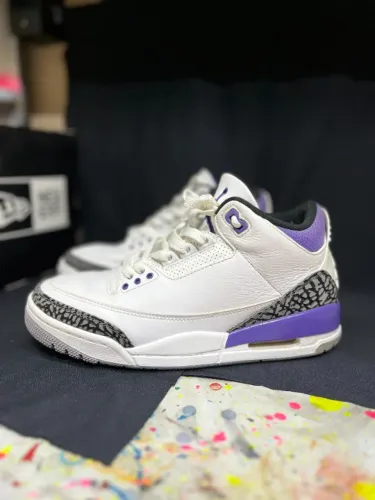 Tênis Air Jordan 3 Dark Iris