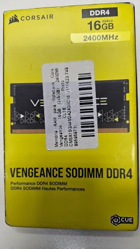 Memória ram Corsair ddr4 2x8gb 2400mhz notebook