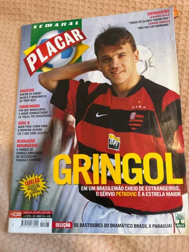 Revista Placar, edição 1193, publicada em 21 de agosto de 2001