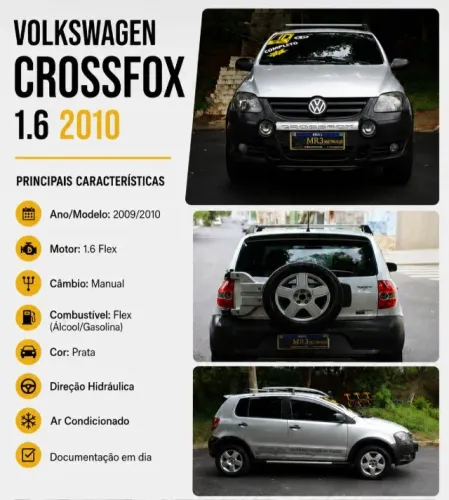Volkswagen Crossfox 1.6 MI Total Flex 8V 5P 2010