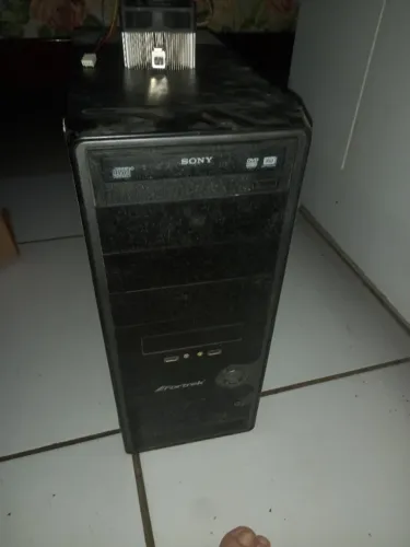 Gabinete ATX Fortrek com Leitor DVD Sony + Cooler Box AMD