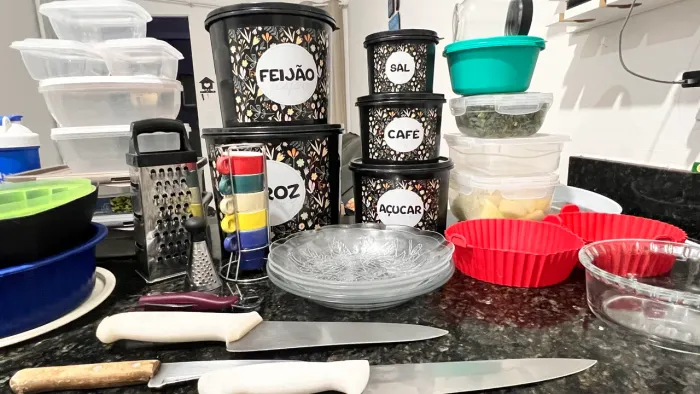 KIT COMPLETO DE UTENSÍLIOS DE COZINHA - R$ 150