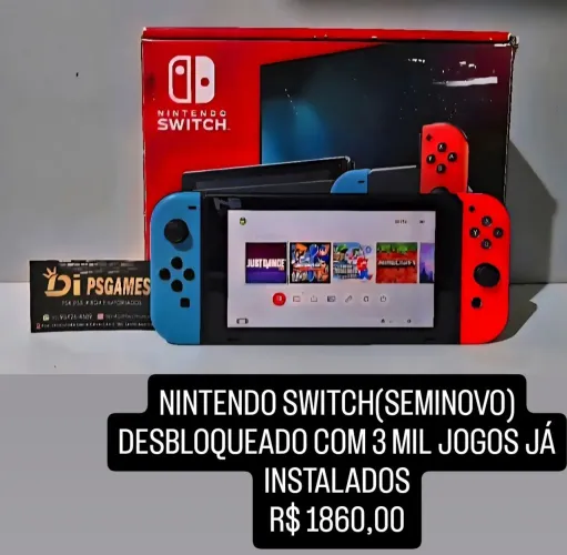 Nintendo Switch Desbloqueado