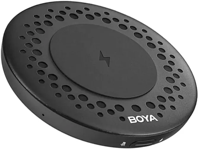 Microfone USB-C BOYA Blobby para Conferência com Carregamento Sem Fio Qi (NOVO/LACRADO)