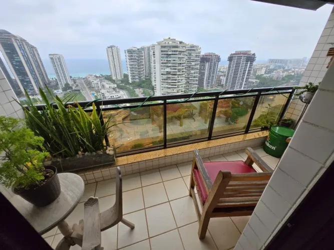Cobertura duplex com vistão mar na ABM