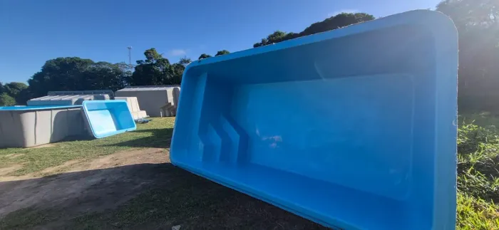 Piscina de fibra