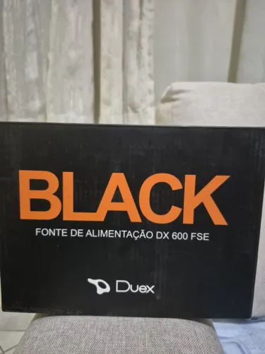 Fonte de Alimentação Duex Black DX 600 FSE - Nova