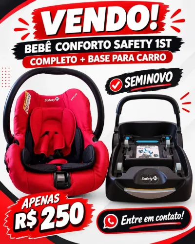 BB conforto semi novo com base para carro