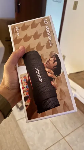 Caixa de Som LG xboom Grab - LACRADA