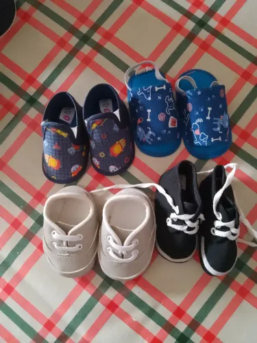 Sapatinhos de bebê RN