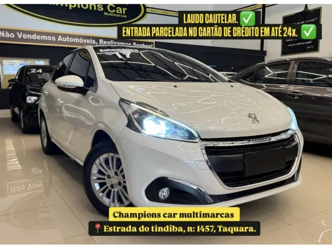 Peugeot 208 Allure 1.6 Flex 16V 5P Aut. 2017