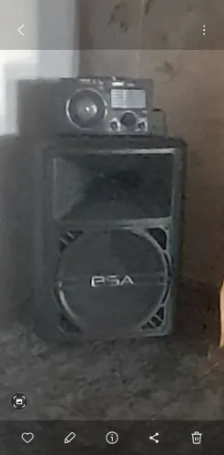 vendo caixa amplificadora BSA MUITO POTENTE