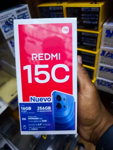 Xiaomi REDMI 15C 256/16GB. Novo lacrado com garantia e pronta entrega.