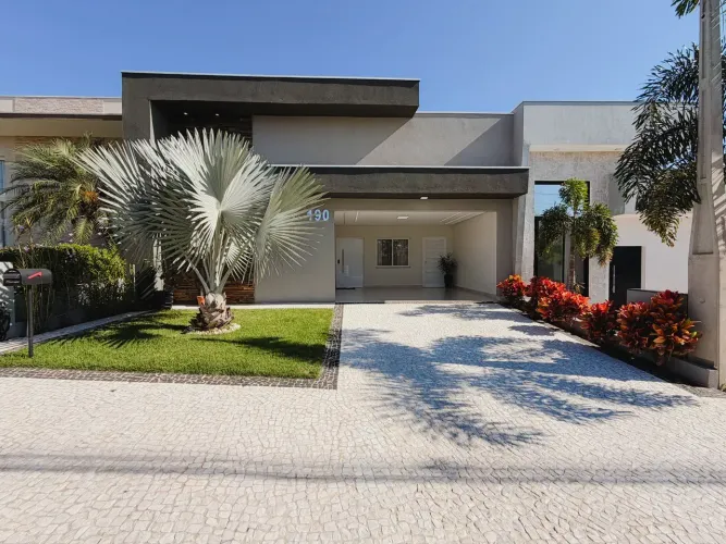 Casa térrea de alto padrão com 3 suítes à venda no Condomínio Real Park, Sumaré