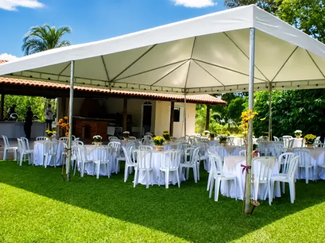 Aluguel de tenda 8x8 para locação em eventos