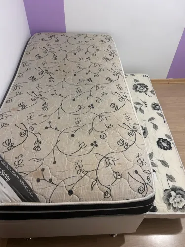 Cama box com baú solteiro