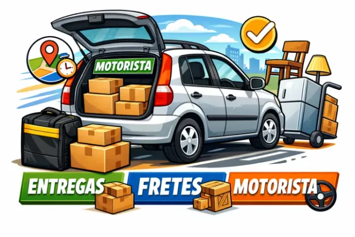 Motorista/Entregas/Fretes/Serviços Gerais