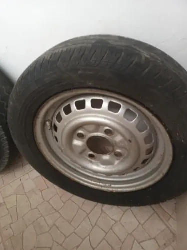 Rodas de fusca com prneu meia vida