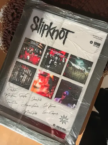 Quadro slipknot tamanho A4
