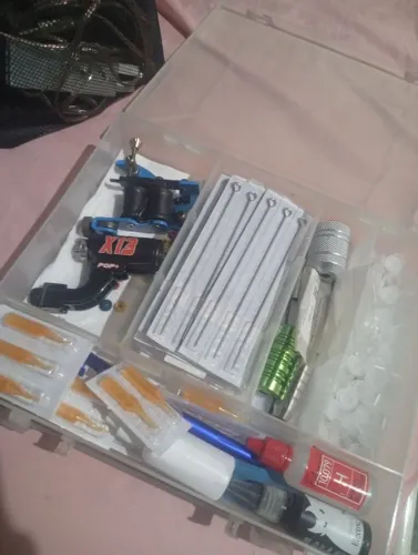 Kit de tatuagem completo