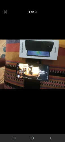 Galaxy A36 256gigas (5g)NFc praticidade novo sem detalhes 