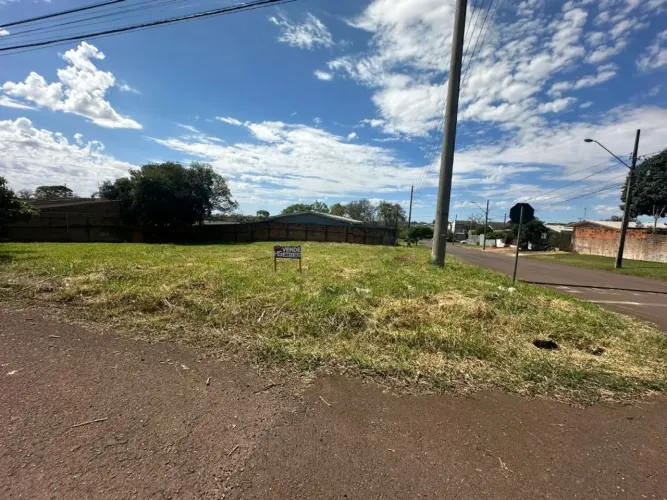 terreno de esquina com frente de 28m