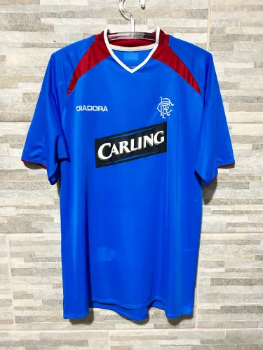 Camisa futebol retrô Rangers Diadora M