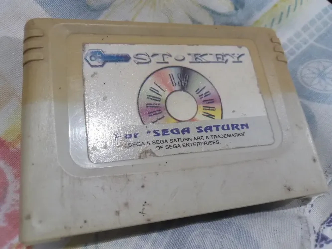 ST Key Sega SATURN - JAPÃO, USA, EUROPA - NAO FUNCIONA