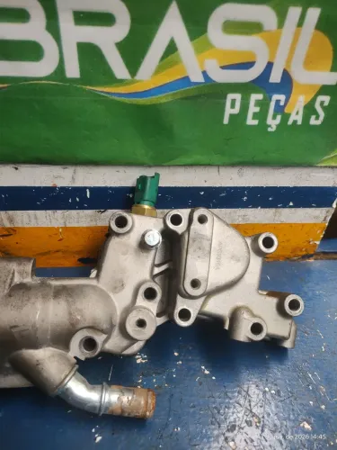 carcaça válvula termostática Peugeot 207
